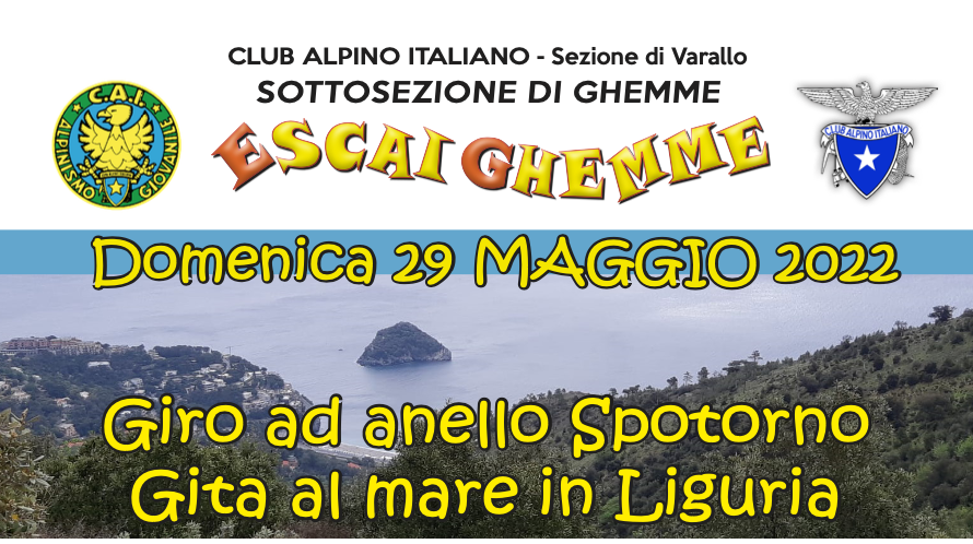 Giro ad anello Spotorno - Gita al mare in Liguria