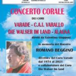 Concerto corale in ricordo di Romano Beggino