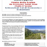 Punta della Regina da Gressoney Saint Jean (Valle d'Aosta) - CAI Borgosesia con Cai Romagnano