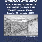 Sentieri dell'Arte 2023 - VAL VOGNA