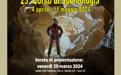 23° Corso di Speleologia – 2024
