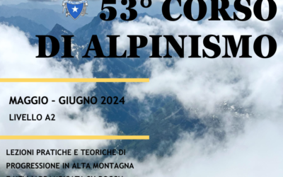 53° Corso di Alpinismo – 2024