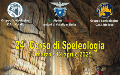 24 CORSO DI SPELEOLOGIA – 13 Marzo – 12 aprile 2025