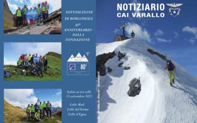 Notiziario Cai Varallo n 39 – 2025 ora disponibile online